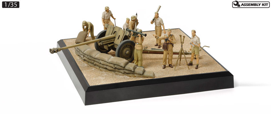 32408 1/35 German 7.62cm Pak 36(r) - North Africa Scenery Set