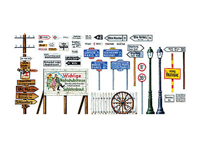 Road Sign Set - 1/48