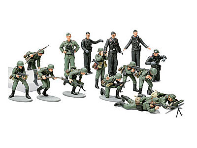 WWII German Infantry Set - 1/48