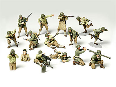 WWII US Army Infantry GI Set - 1/48