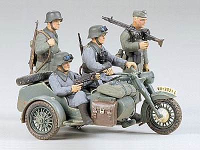 German BMW R75 w/Side Car Kit - CA116