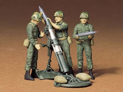 U.S. 107mm Mortar/Crew Kit - CA219