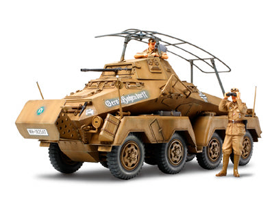 German Sd.Kfz.232 Africa Corps - 8 Wheeled Heavy Armored Car