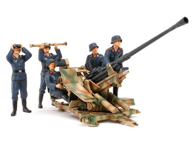 3.7cm FLAK37 Anti-Aircraft Gun - w/Crew Set