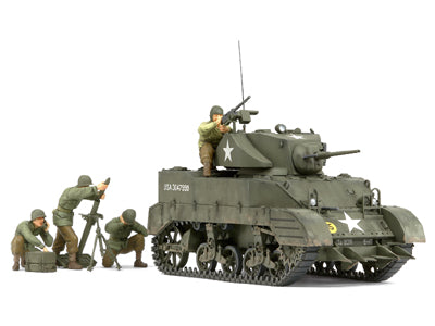 US Light Tank M5A1 - "Pursuit Operation"w/4 Figures