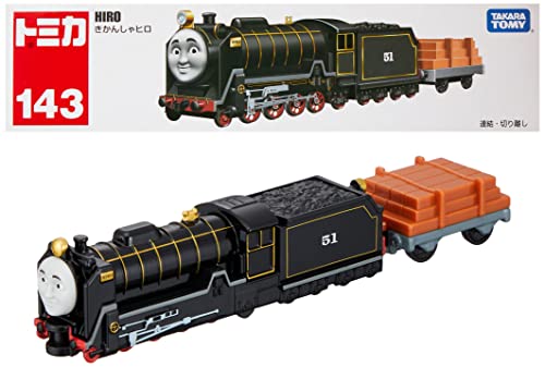 タカラトミー トミカ ロングタイプトミカ No.143 きかんしゃヒロ ミニカー おもちゃ 3歳以上 - BanzaiHobby