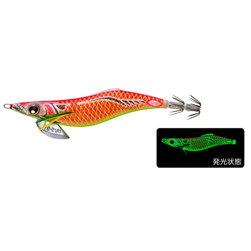 YO-ZURI(ヨーヅリ) ルアー エギ アオリーQ フィンエース 3.0号 重量:15g A1754-LBI-夜光ボイル - BanzaiHobby