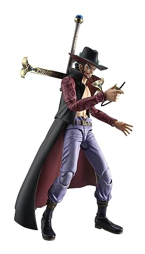 メガハウス(MegaHouse) ヴァリアブルアクションヒーローズ ONE PIECE ジュラキュール・ミホーク 約180mm PVC製 塗装済み可動フィギュア - BanzaiHobby