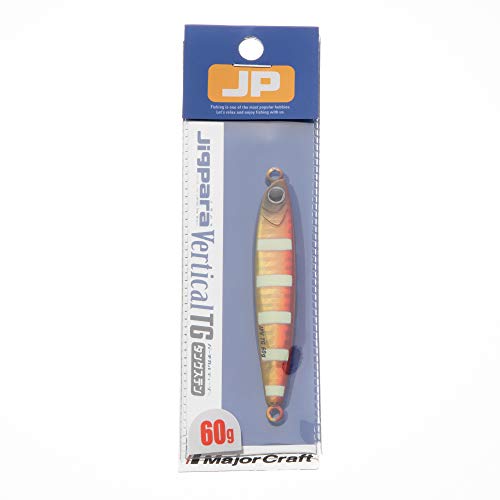 メジャークラフト ジグパラ バーチカル TG 80g JPVTG-80#077 ゼブラレッドゴールド #77ゼブラレッドゴールド - BanzaiHobby