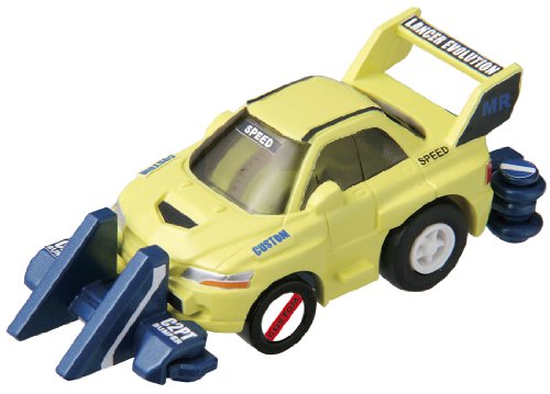 チョロQ デッキシステム チョロQDS S-07 ランサーエボリューションIX(イエロー) - BanzaiHobby