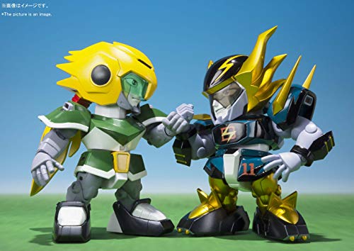 超合金 アイアンリーガー マッハウインディ&ゴールドフット 約80mm ダイキャスト&PVC&ABS製 塗装済み可動フィギュア - BanzaiHobby