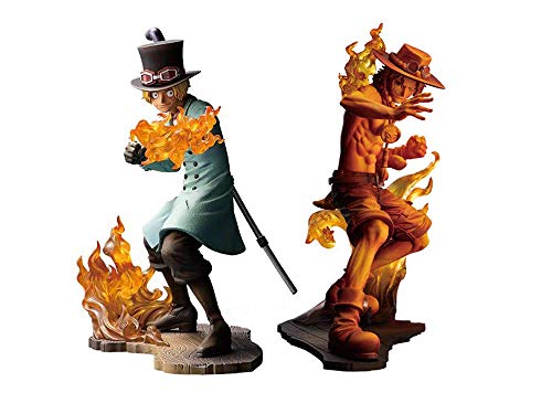 バンプレスト 劇場版 『ONE PIECE STAMPEDE』 BROTHERHOODⅢ -SABO- & -PORTGAS・D・ACE- サボ&ポートガス・D・エース フィギュア 2種セット - BanzaiHobby