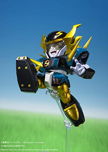 超合金 アイアンリーガー マッハウインディ&ゴールドフット 約80mm ダイキャスト&PVC&ABS製 塗装済み可動フィギュア - BanzaiHobby