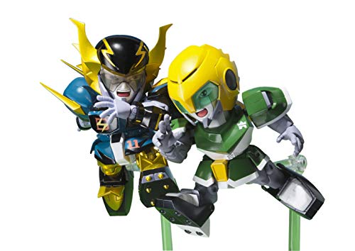 超合金 アイアンリーガー マッハウインディ&ゴールドフット 約80mm ダイキャスト&PVC&ABS製 塗装済み可動フィギュア - BanzaiHobby