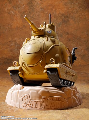 超合金 SAND LAND サンドランド国王軍戦車隊104号車 約150mm PVC&ABS&ダイキャスト製 塗装済み可動フィギュア - BanzaiHobby