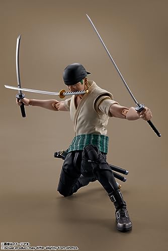 S.H.フィギュアーツ ロロノア・ゾロ(A Netflix Series: ONE PIECE) 約145mm PVC&ABS製 塗装済み可動フィギュア - BanzaiHobby