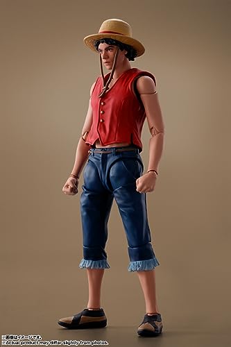 S.H.フィギュアーツ モンキー・D・ルフィ(A Netflix Series: ONE PIECE) 約145mm PVC&ABS製 塗装済み可動フィギュア - BanzaiHobby