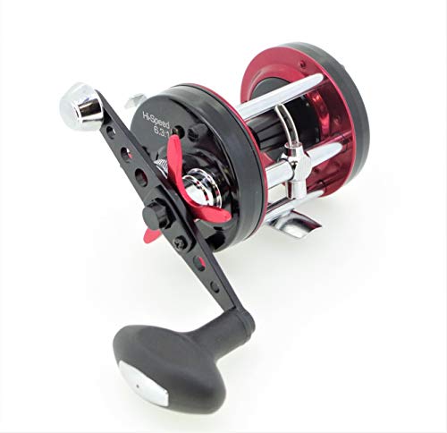アブガルシア(Abu Gacia) リール アンバサダー6500 CS ROCKET Black/Red High-Speed. - BanzaiHobby