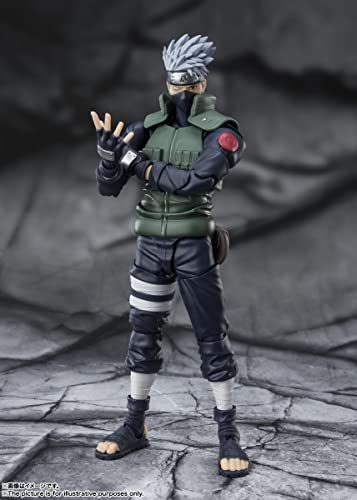 S.H.フィギュアーツ NARUTO -ナルト- 疾風伝 はたけカカシ -勇名轟く写輪眼の英雄- 約160mm ABS&PVC製 塗装済み可動フィギュア BAS63451 - BanzaiHobby