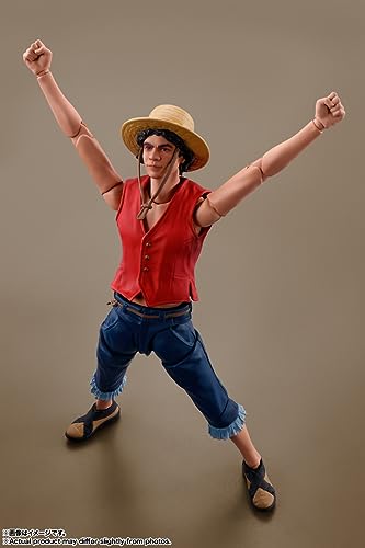 S.H.フィギュアーツ モンキー・D・ルフィ(A Netflix Series: ONE PIECE) 約145mm PVC&ABS製 塗装済み可動フィギュア - BanzaiHobby