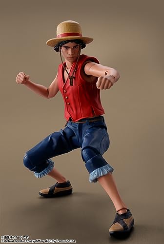 S.H.フィギュアーツ モンキー・D・ルフィ(A Netflix Series: ONE PIECE) 約145mm PVC&ABS製 塗装済み可動フィギュア - BanzaiHobby