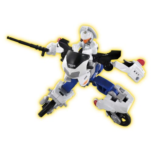 タカラトミー(TAKARA TOMY) トミカ ジョブレイバー JB06 ポリスブレイバー Honda VFR 白バイ - BanzaiHobby