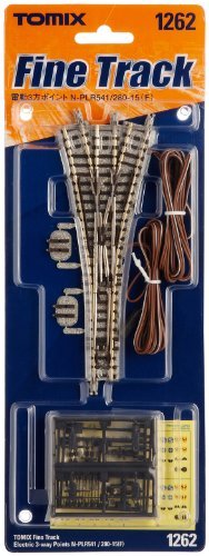 Fine Track Electric 3-Way Points N-PLR541/280-15 F