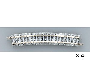 Fine Track Curved PC Tracks C391-15-PC F Set of 4