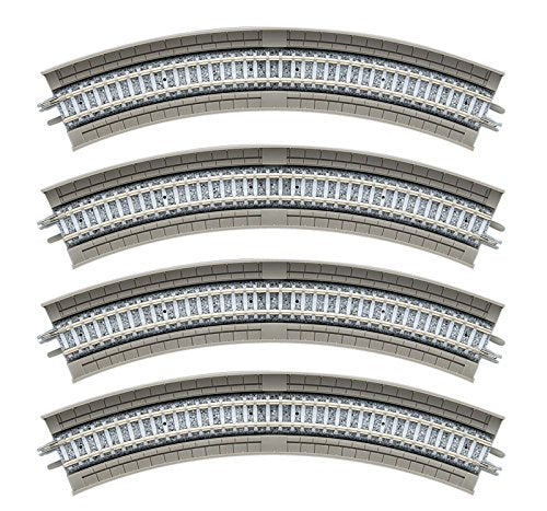 Fine Track Overhead Curved PC Tracks HC243-45-PC F Set of 4
