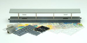 Extension Set for Island Platform Urban Type with Lighting