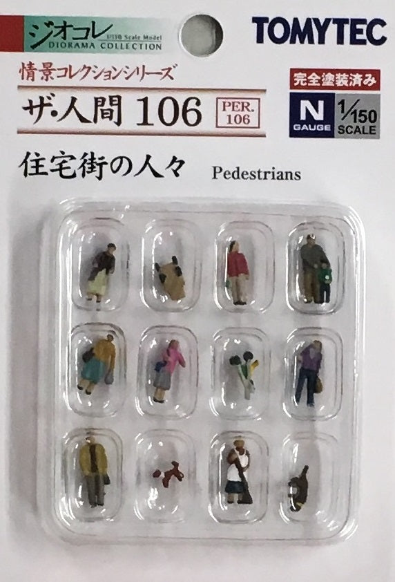 The Human 106 Pedestrians People in Residential Area