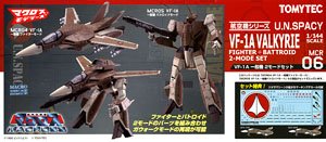 MCR06 1/144 1/144 VF-1A VALKYRIE FIGHTER+BATTROID  2-MODE  SET