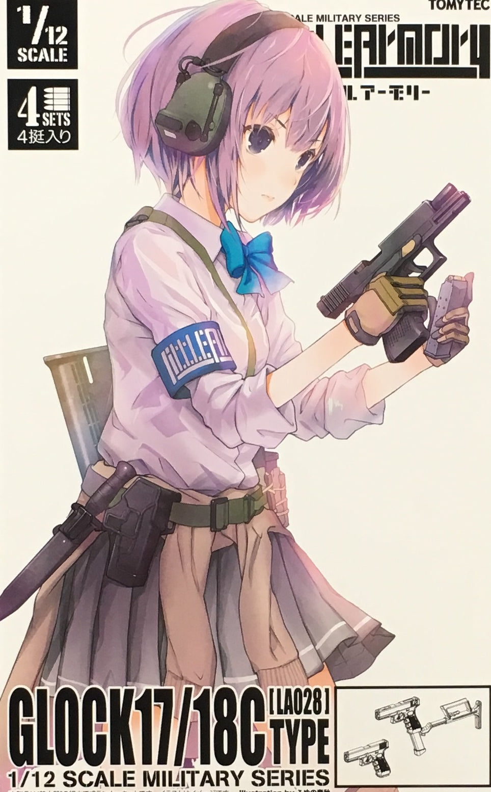 1/12 Little Armory LA028 Glock 17/18 C Type