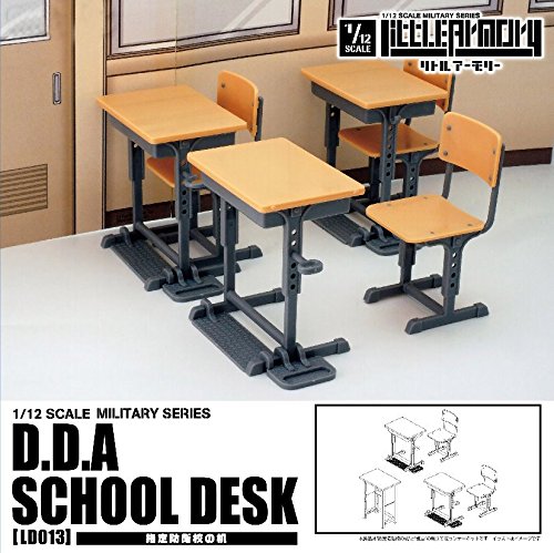 1/12 Little Armory LD013 Designated Defense School`s Desk