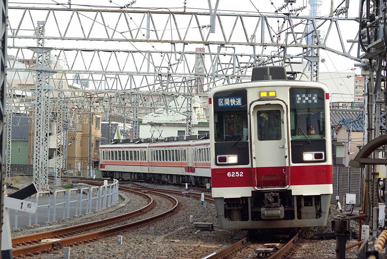 The Railway Collection Tobu Semi Rapid Service Train to Tobu NIk