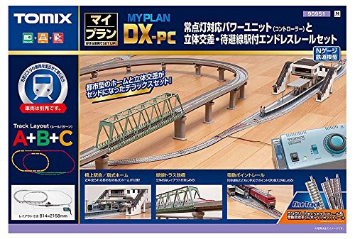 My Plan DX-PC F Fine Track, Track Layout Pattern A+B+C