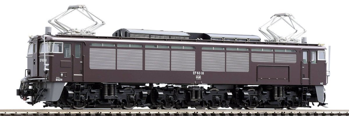 1/80 HO J.R. Electric Lomotive Type EF63 Second Edition/Brown/