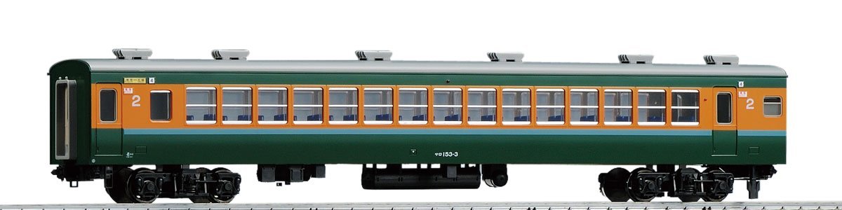 1/80 HO J.N.R. Electric Car Type SARO153 Blue Stripe