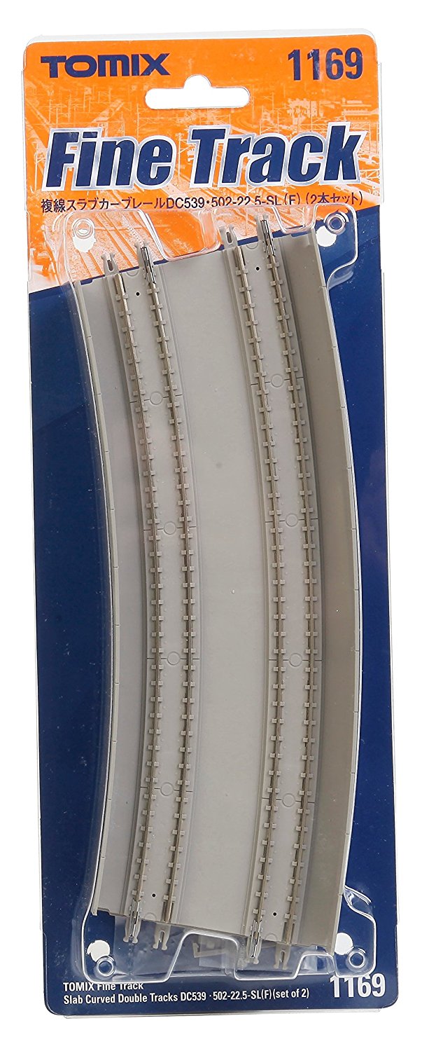 Fine Track Viaduct Slab Curved Double Tracks DC539/502-22.5-SL