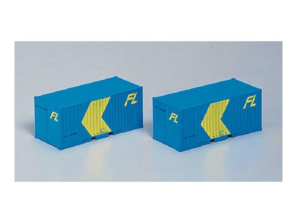 Private Owner 10t Container Type UC7 Freight Liner 2pcs