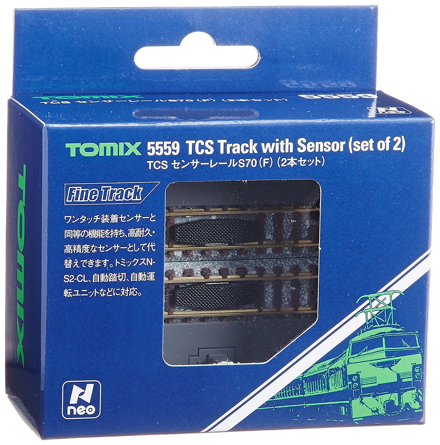 Fine Track TCS Track with Sensor S70 (F) Set of 2