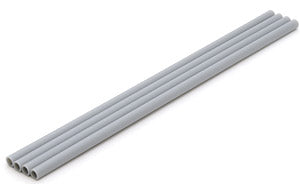 Plastic Pipe (Gray) Thick Outside Diameter 7.0mm (4pcs)