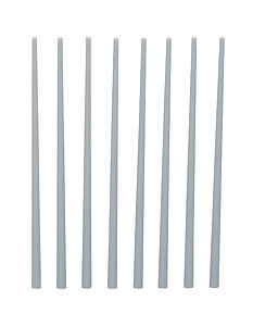 Plastic Taper Round Bar (Gray) 2.0~4.0 (8pcs)