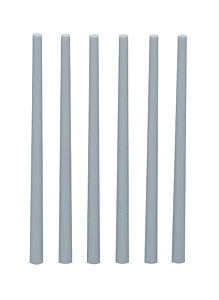Plastic Taper Round Bar 4.0~6.0 (Gray) (6pcs.)