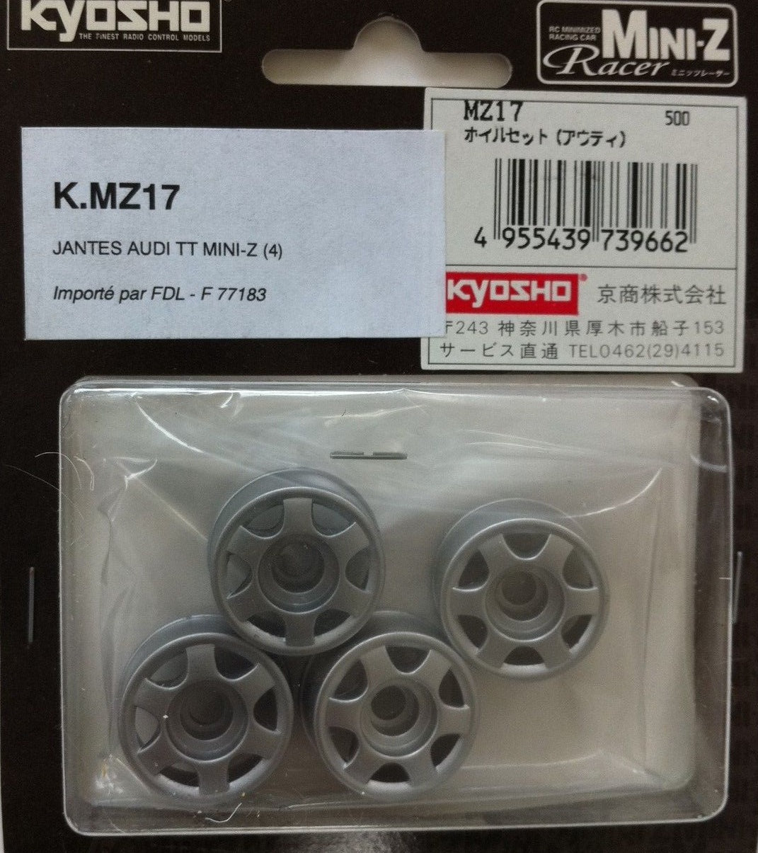 MZ17 AUDI TT Wheels 4pcs