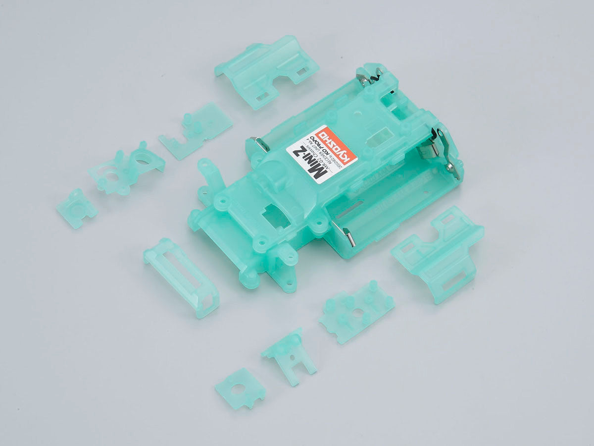 MZF201CG Skeleton Chassis Set Clear Green MR-02