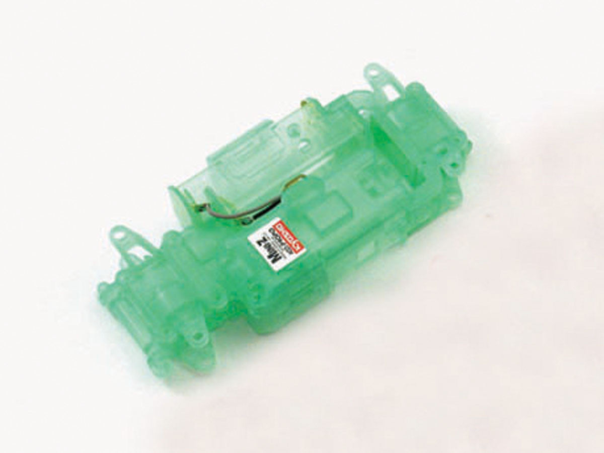 MDF001CG SP Skelton Chassis Set Clear Green MINI-Z AWD