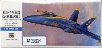 D10 1/72 Blue Angel F/A-18A Hornet