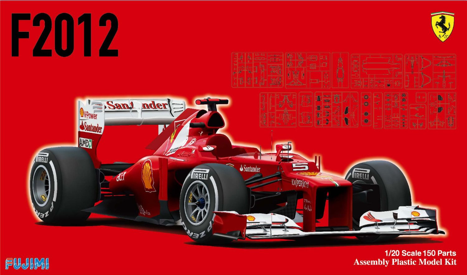 1/20 Ferrari F2012 Malaysia GP