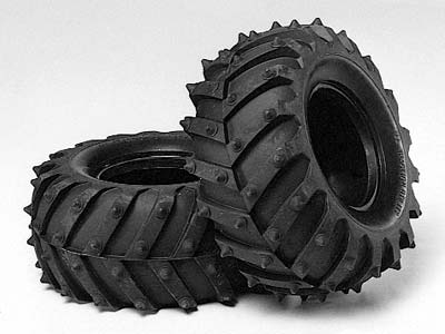 Tamiya RC Monster Pin Spike Tire Set - (2pcs.)